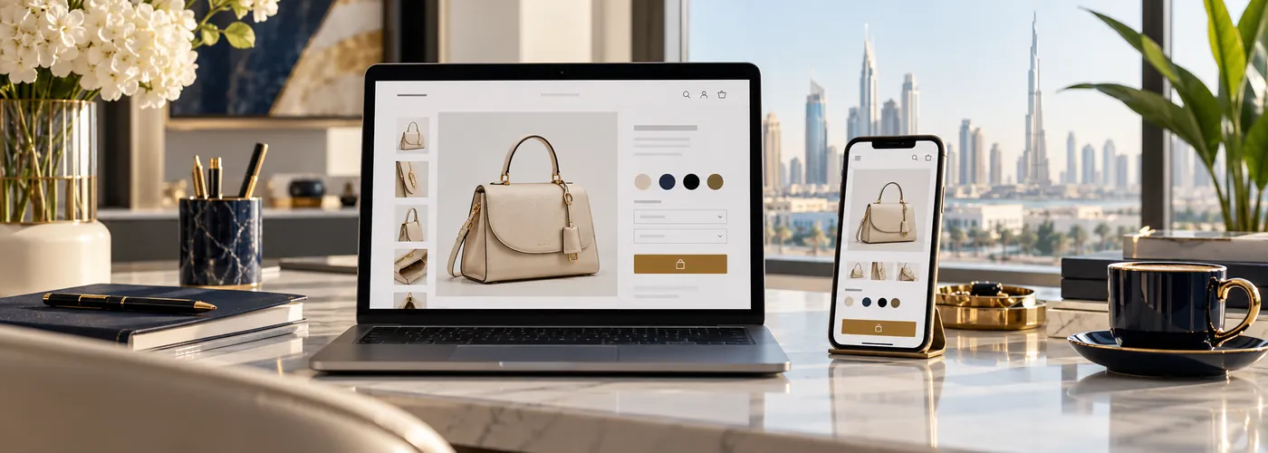 Editorial workspace illustrating better shopify product pages